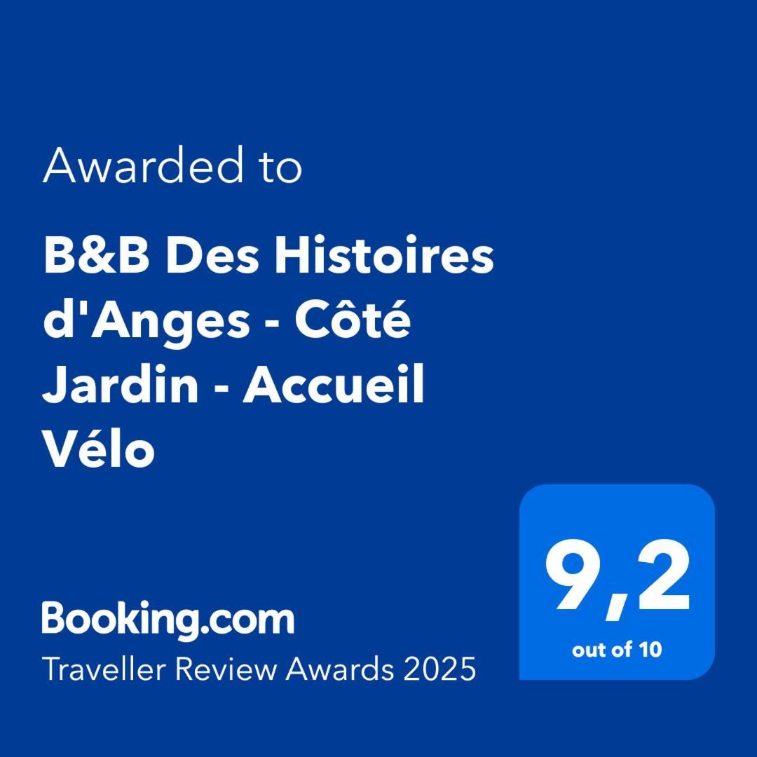 B&B Des Histoires D'Anges - Cote Jardin - Accueil Velo Tournus Zewnętrze zdjęcie