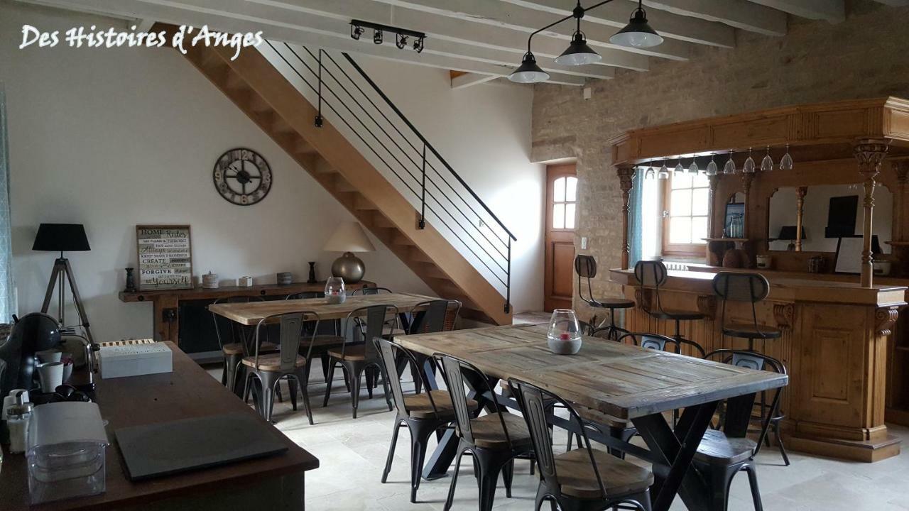 B&B Des Histoires D'Anges - Cote Jardin - Accueil Velo Tournus Zewnętrze zdjęcie